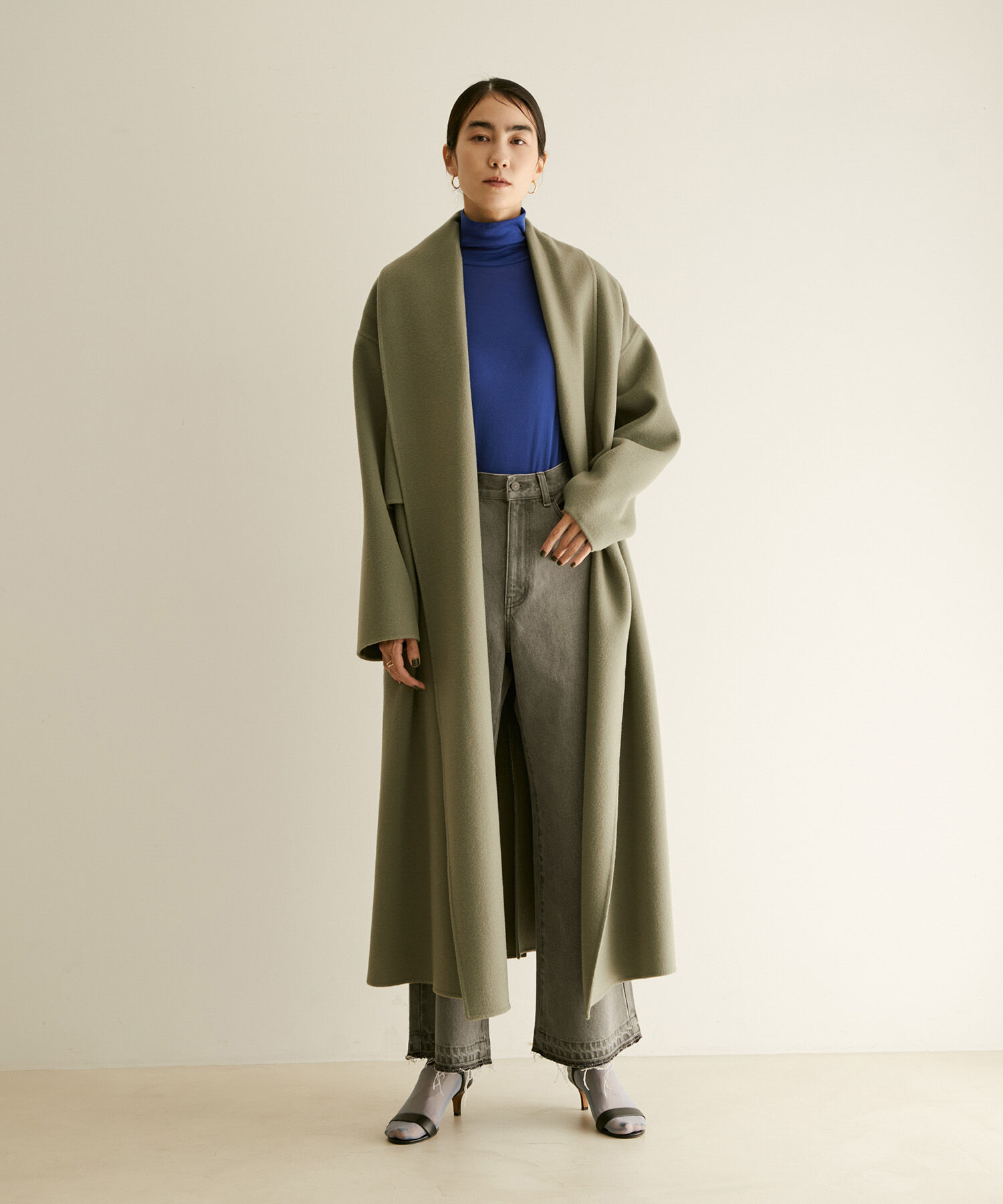 SALON adam et rope'「【Smile Cotton】ハイネックプルオーバー」|Tシャツ・カットソー|