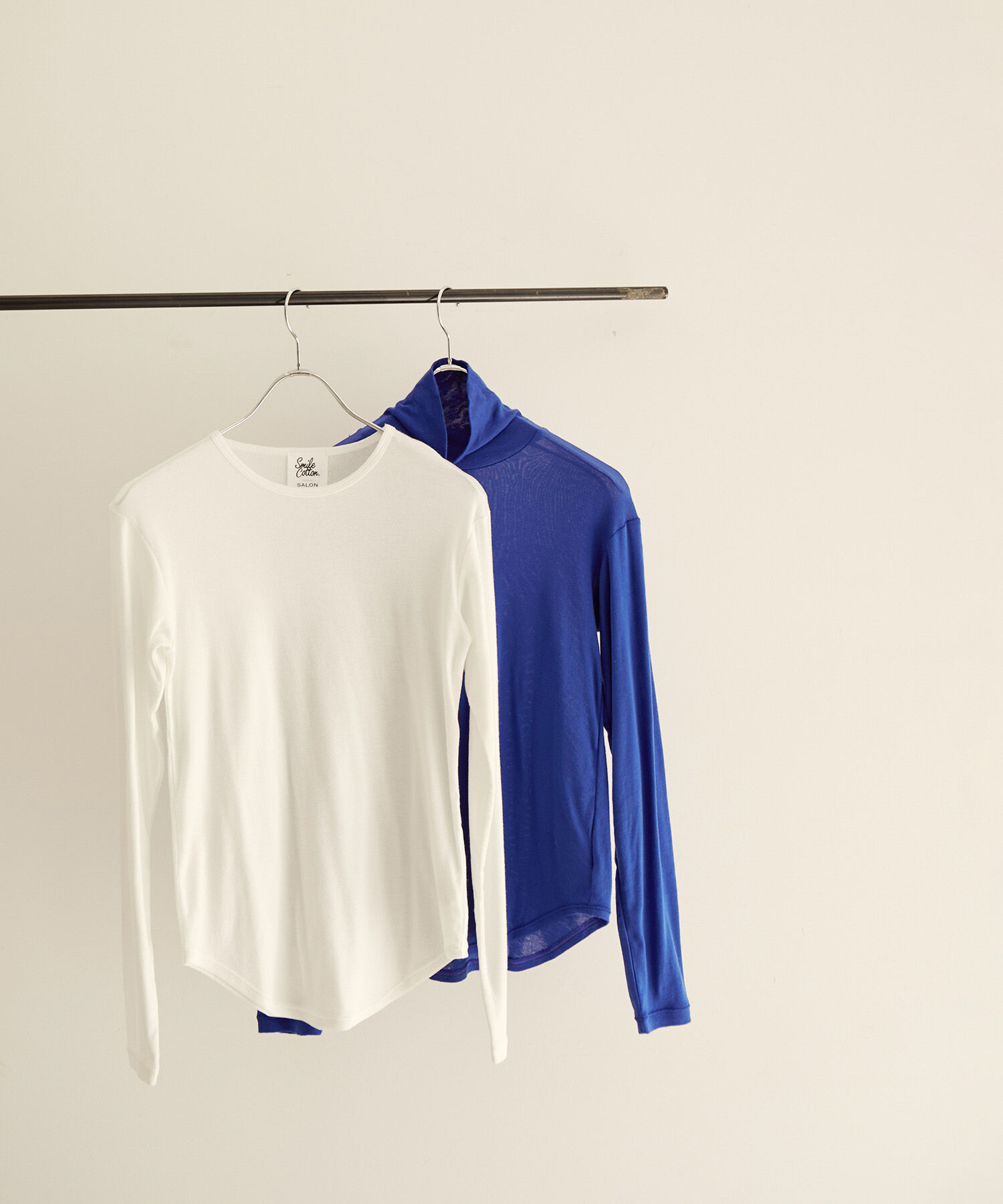 SALON adam et rope'「【Smile Cotton】ハイネックプルオーバー」|Tシャツ・カットソー|