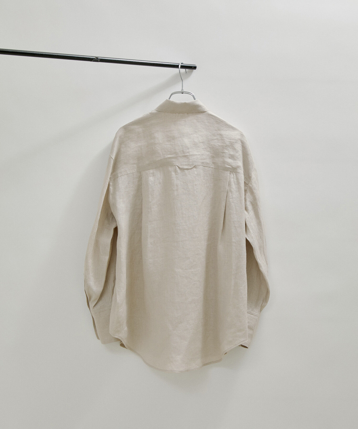 SALON adam et rope'「【洗える】ノルマンディリネンオーバーシャツ/麻」|シャツ・ブラウス|