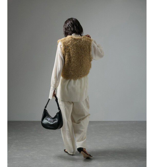 SALON adam et rope'「近江晒ツイルカービーパンツ」|チノ|