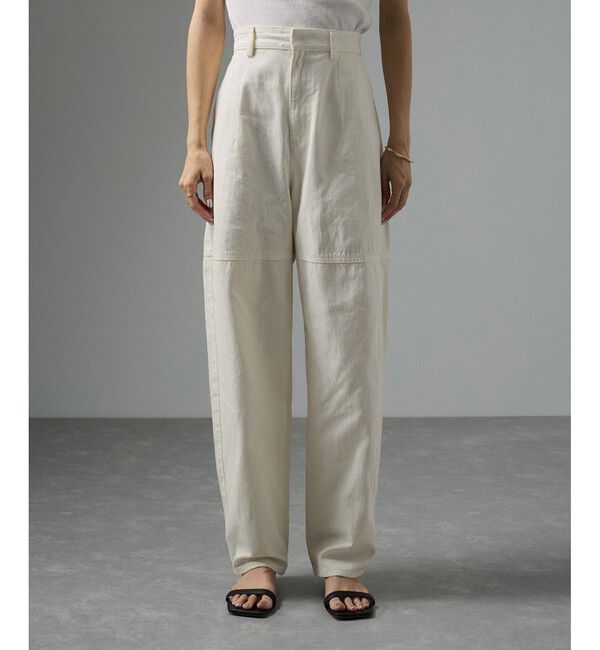 SALON adam et rope'「近江晒ツイルカービーパンツ」|チノ|