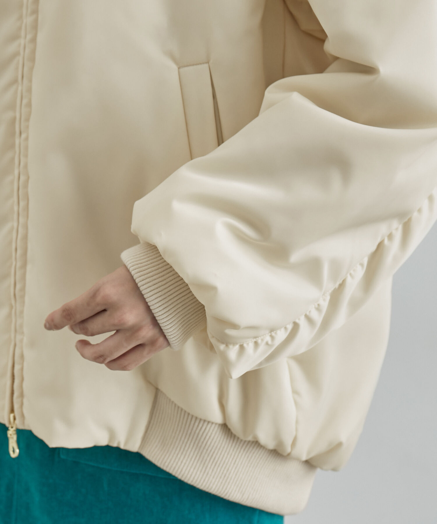 ROPE「【エディター三尋木奈保さんコラボ】フォルムブルゾンMA-1」|その他|