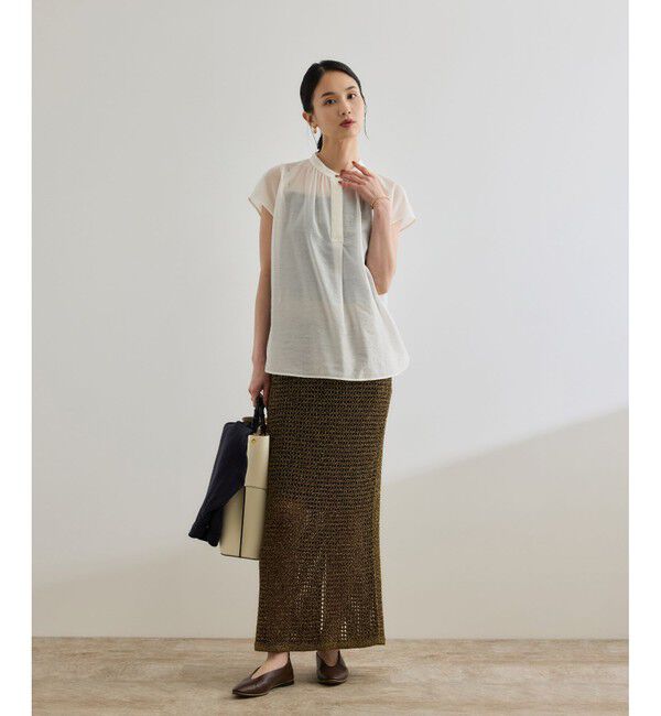 ROPE「ラメメッシュスカート/セットアップ対応」|スカート|