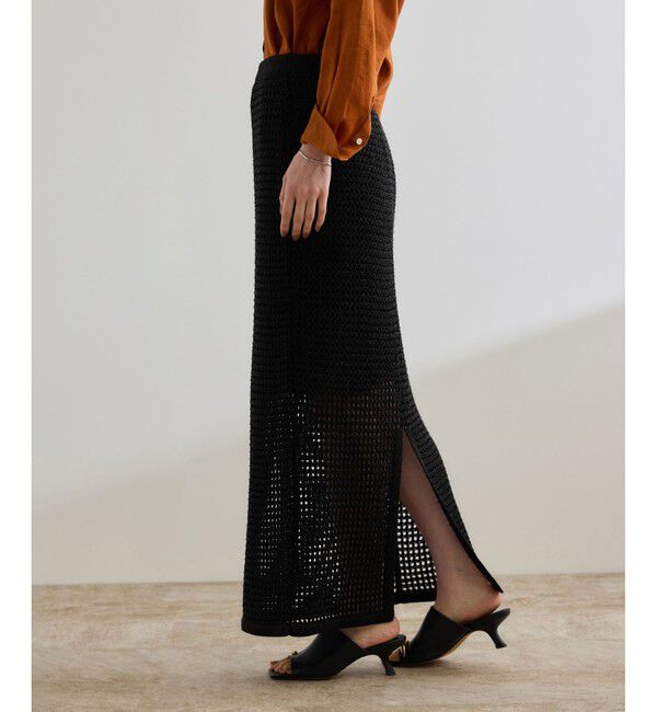 ROPE「ラメメッシュスカート/セットアップ対応」|スカート|