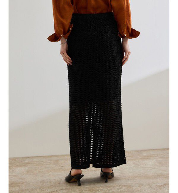 ROPE「ラメメッシュスカート/セットアップ対応」|スカート|