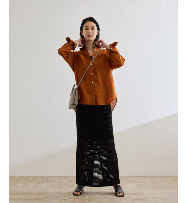 ROPE「ラメメッシュスカート/セットアップ対応」|スカート|