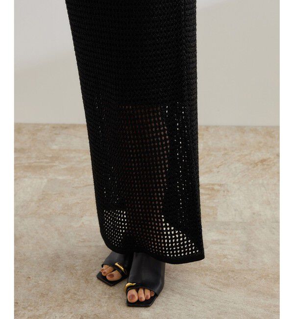 ROPE「ラメメッシュスカート/セットアップ対応」|スカート|