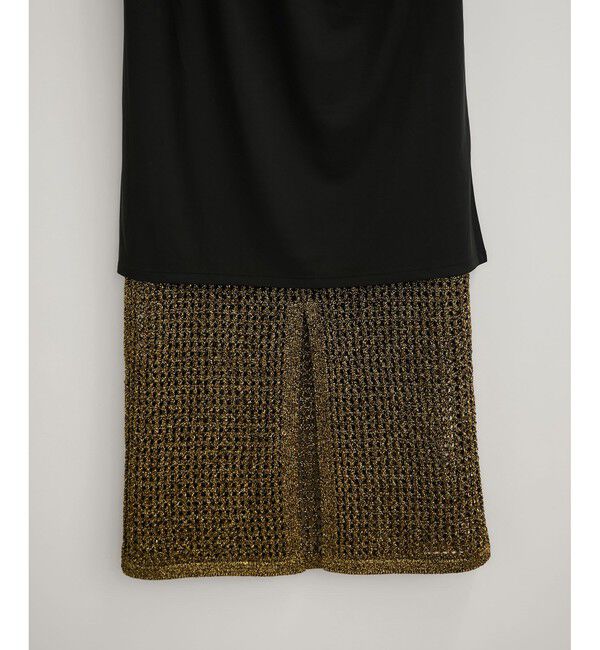 ROPE「ラメメッシュスカート/セットアップ対応」|スカート|