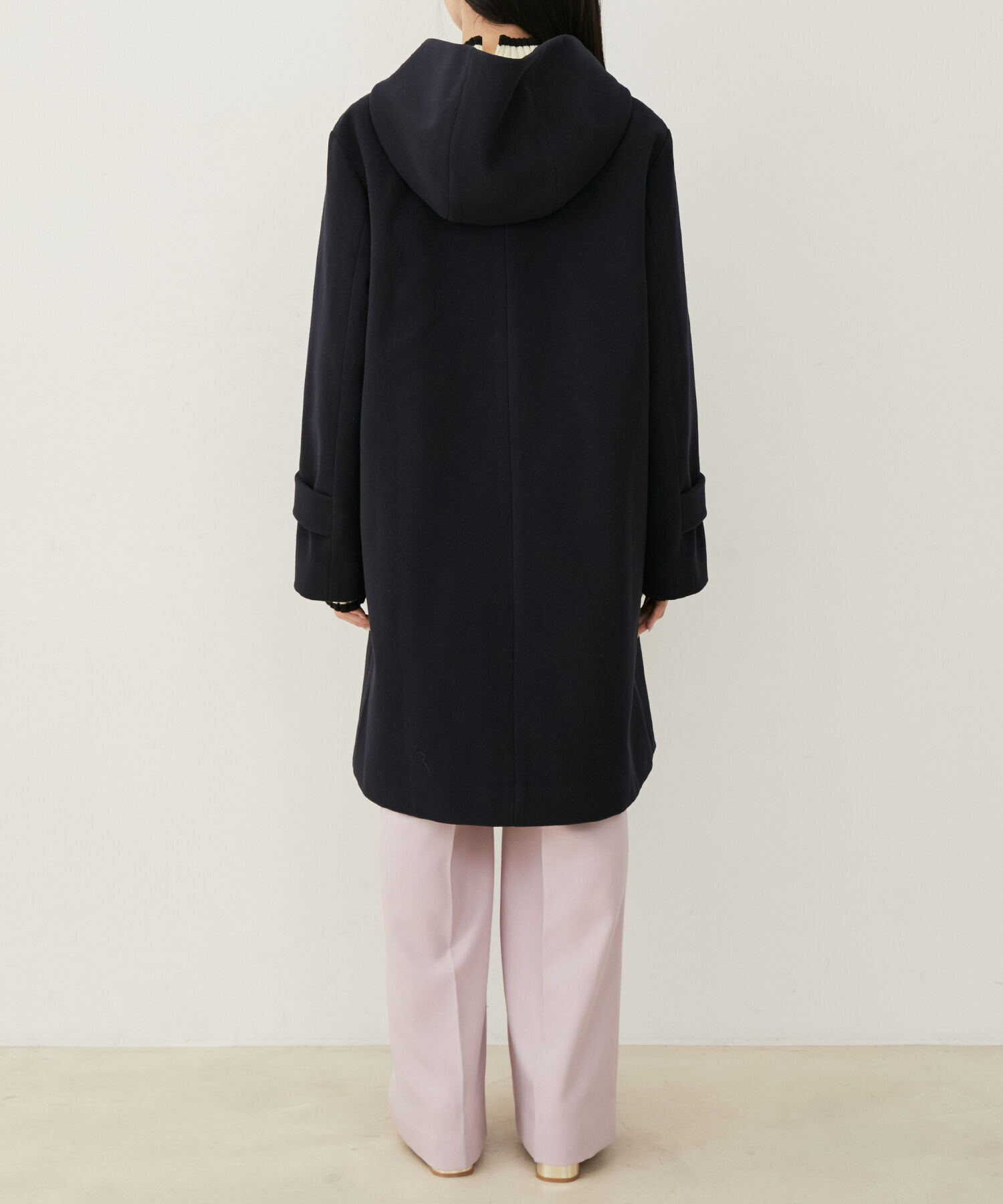 VIS「【静電気防止】【2WAY】フード取り外しジャージメルトンコート」|その他|