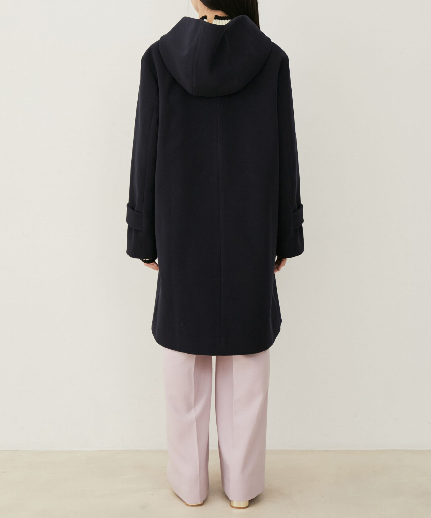 VIS「【静電気防止】【2WAY】フード取り外しジャージメルトンコート」|その他|