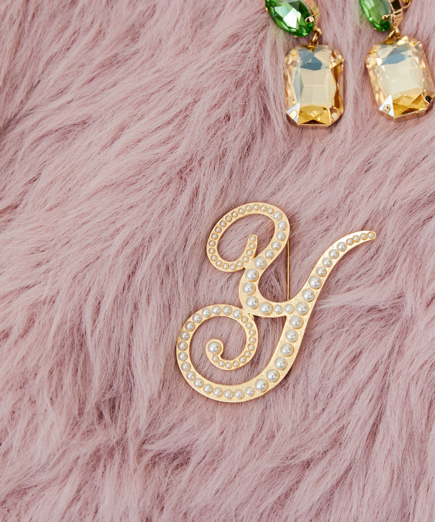 VIS「パールイニシャルブローチ」|ブローチ・コサージュ|その他(96)