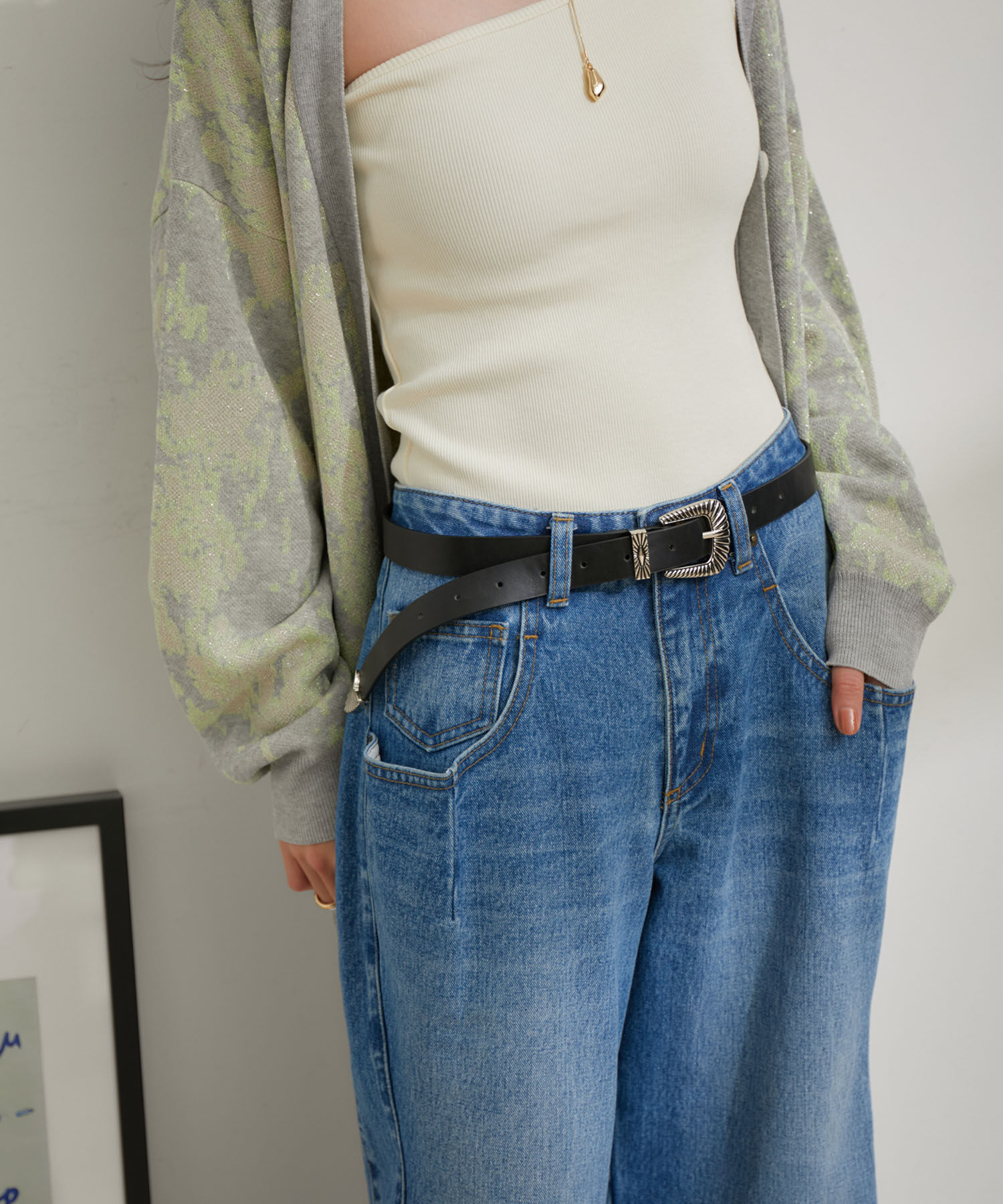 VIS「23mm巾ウエスタンバックルベルト」|ベルト|