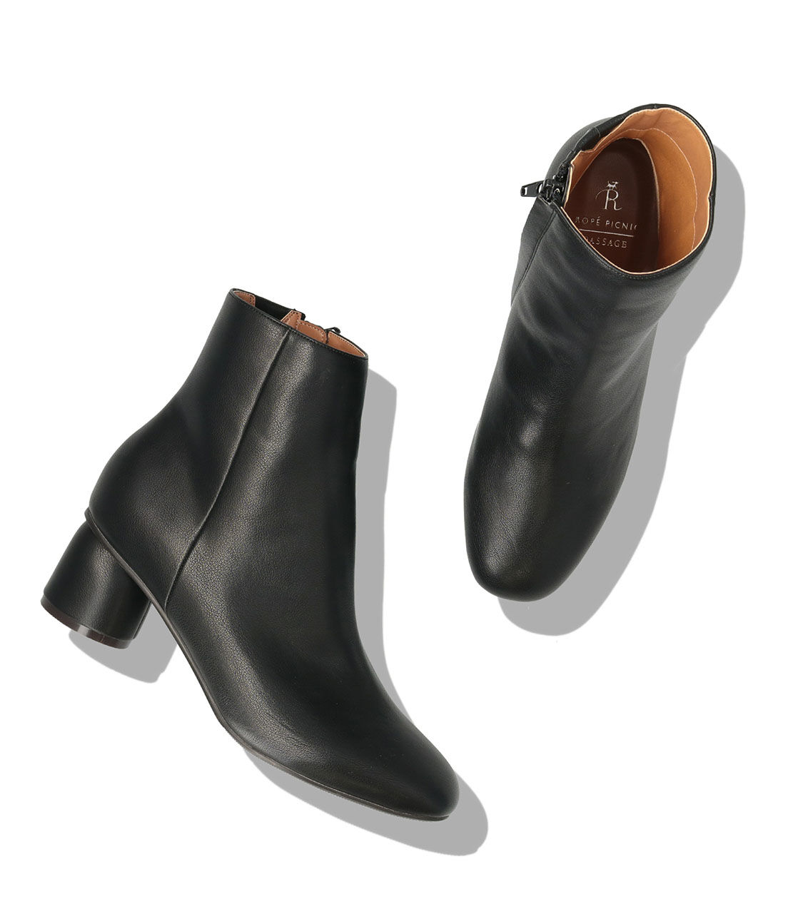 ROPE PICNIC PASSAGE「ミドル丈円柱ヒールブーツ」|その他|