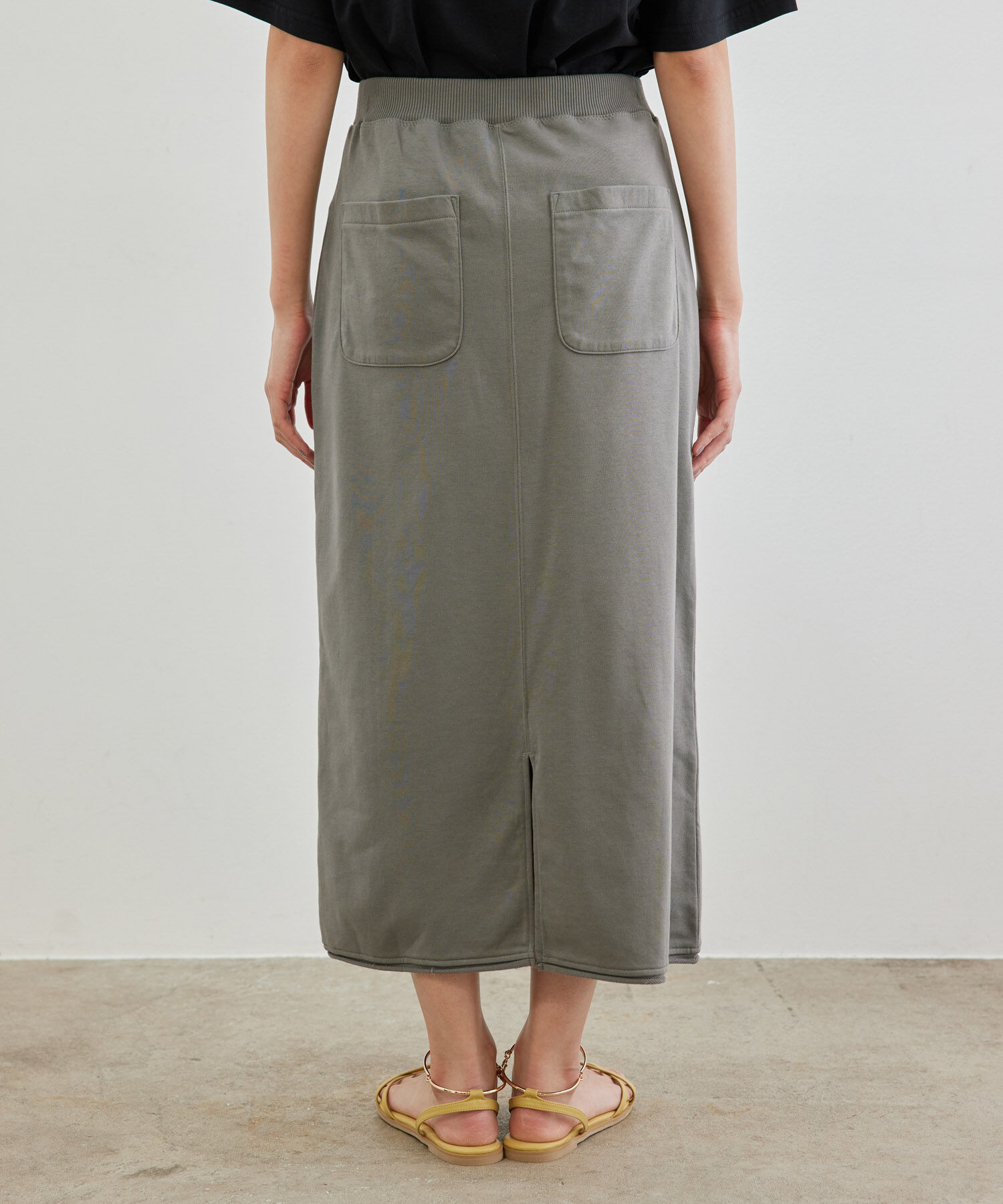 Rope&rsquo;Picnic「【セットアップ対応】ミニ裏毛ロングスカート」|スカート|