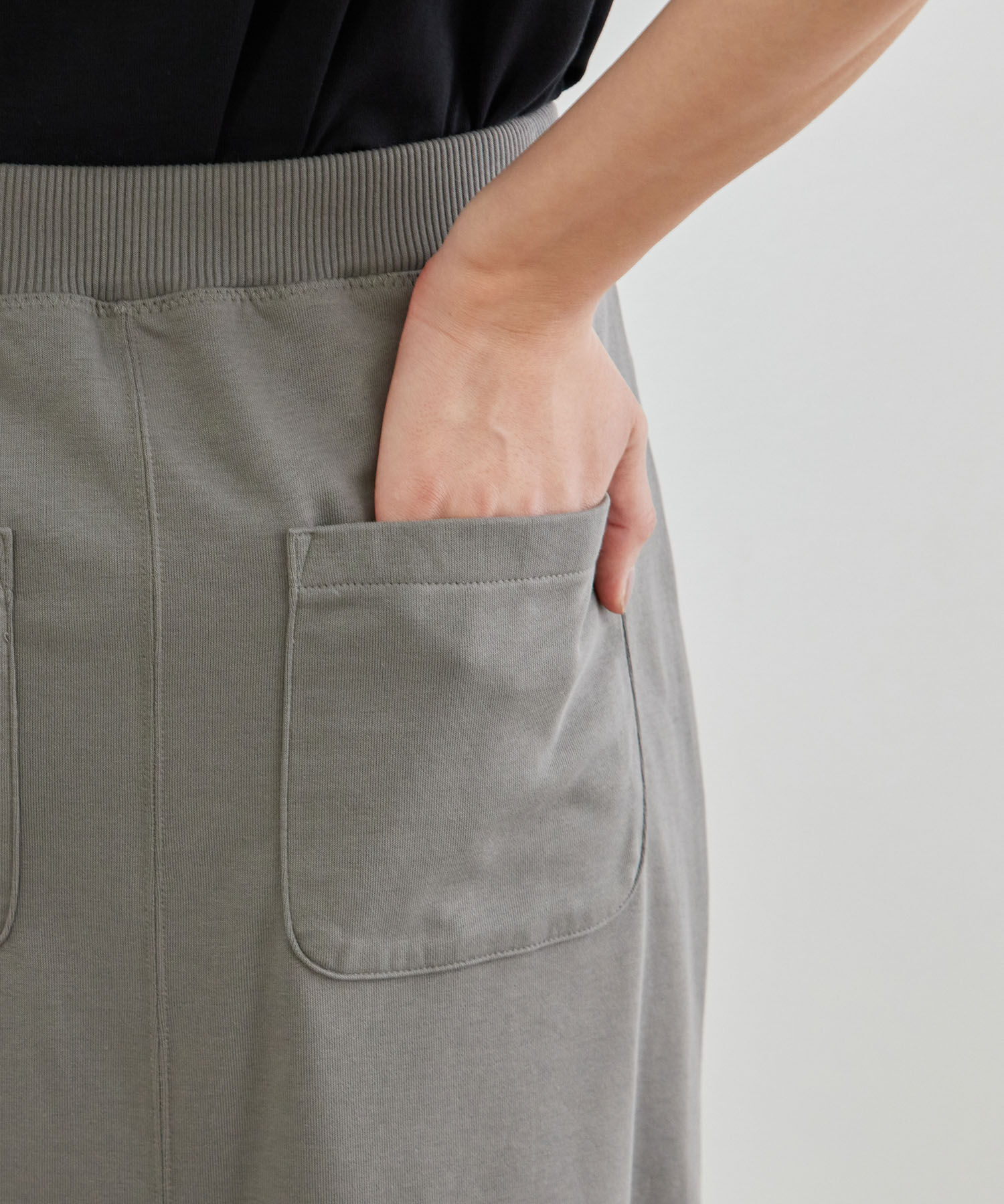 Rope&rsquo;Picnic「【セットアップ対応】ミニ裏毛ロングスカート」|スカート|