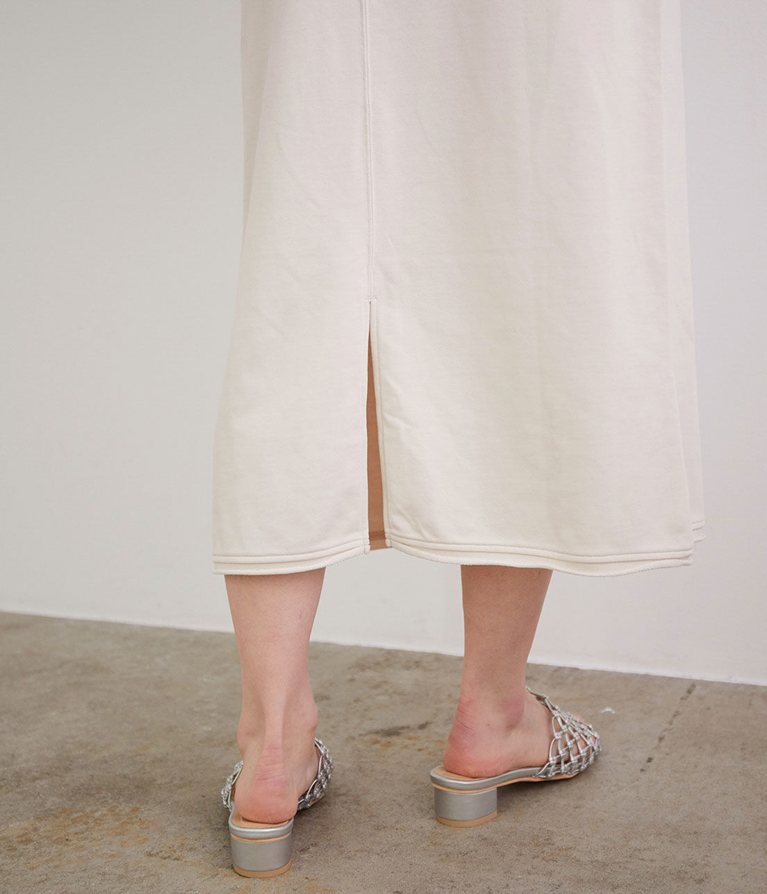 Rope&rsquo;Picnic「【セットアップ対応】ミニ裏毛ロングスカート」|スカート|