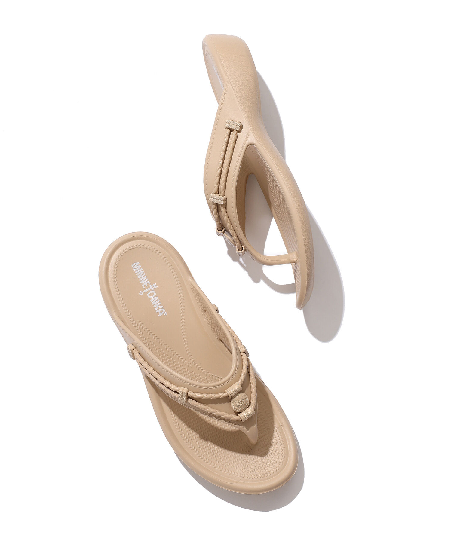 ROPE PICNIC PASSAGE「【一部店舗限定】【Minnetonka】ミネトンカ SILVER THORNE PRISM」|サンダル|