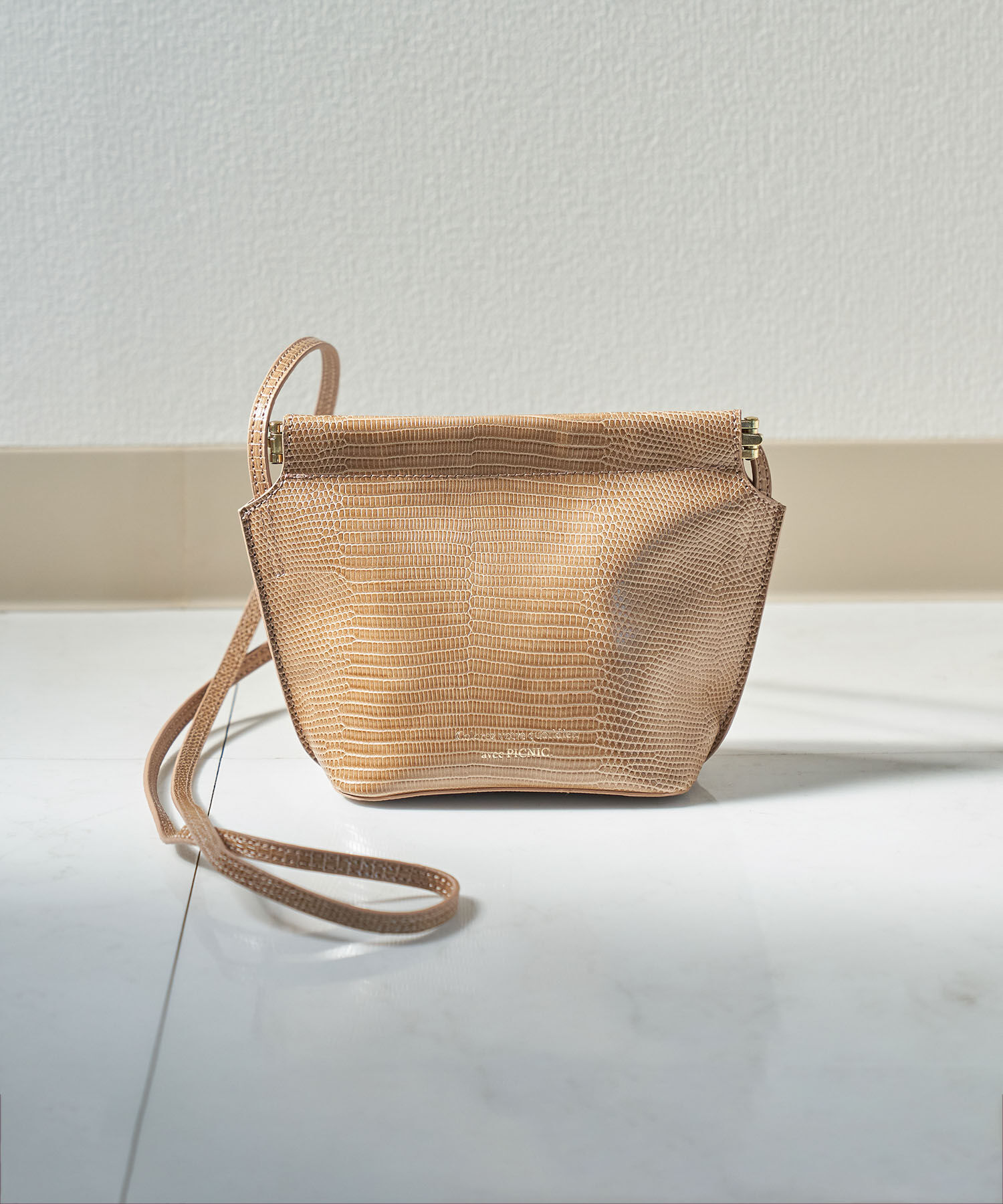 ROPE PICNIC PASSAGE「パクパク金具スクエアミニショルダーバッグ」|ショルダー・メッセンジャー|