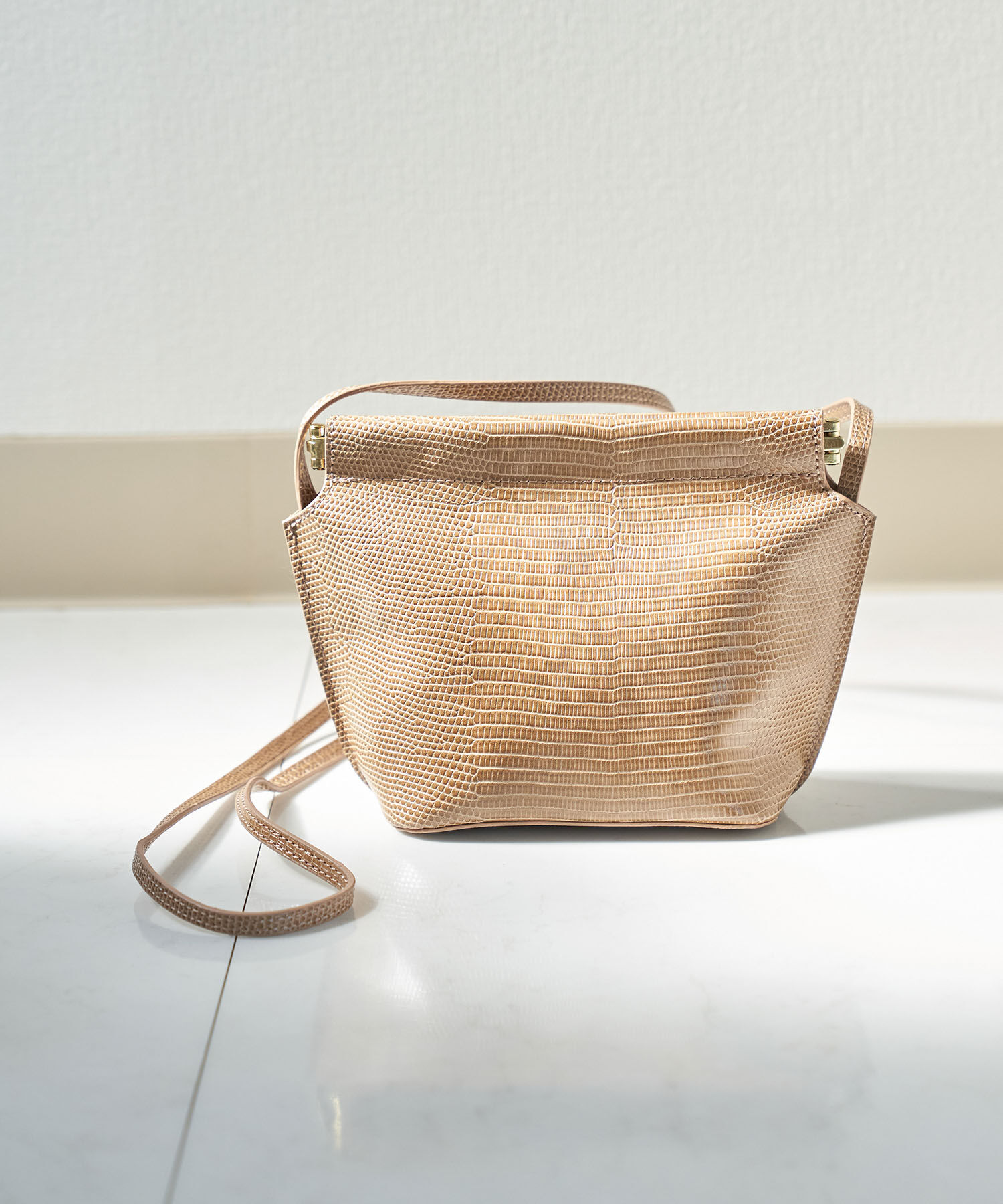 ROPE PICNIC PASSAGE「パクパク金具スクエアミニショルダーバッグ」|ショルダー・メッセンジャー|