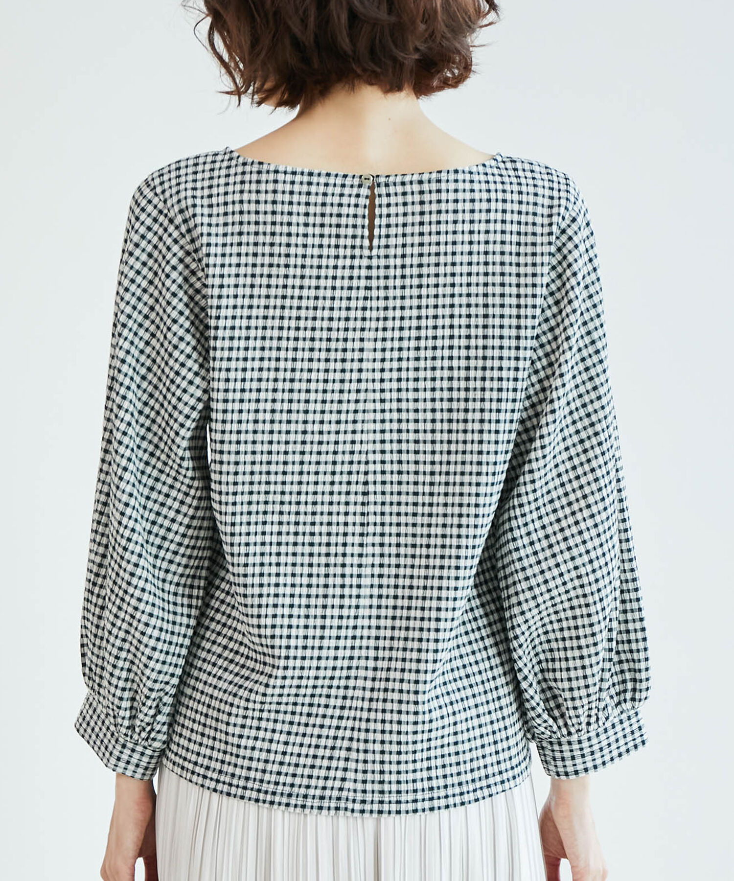 Rope&rsquo;Picnic「ギンガムチェックプルオーバー」|シャツ・ブラウス|