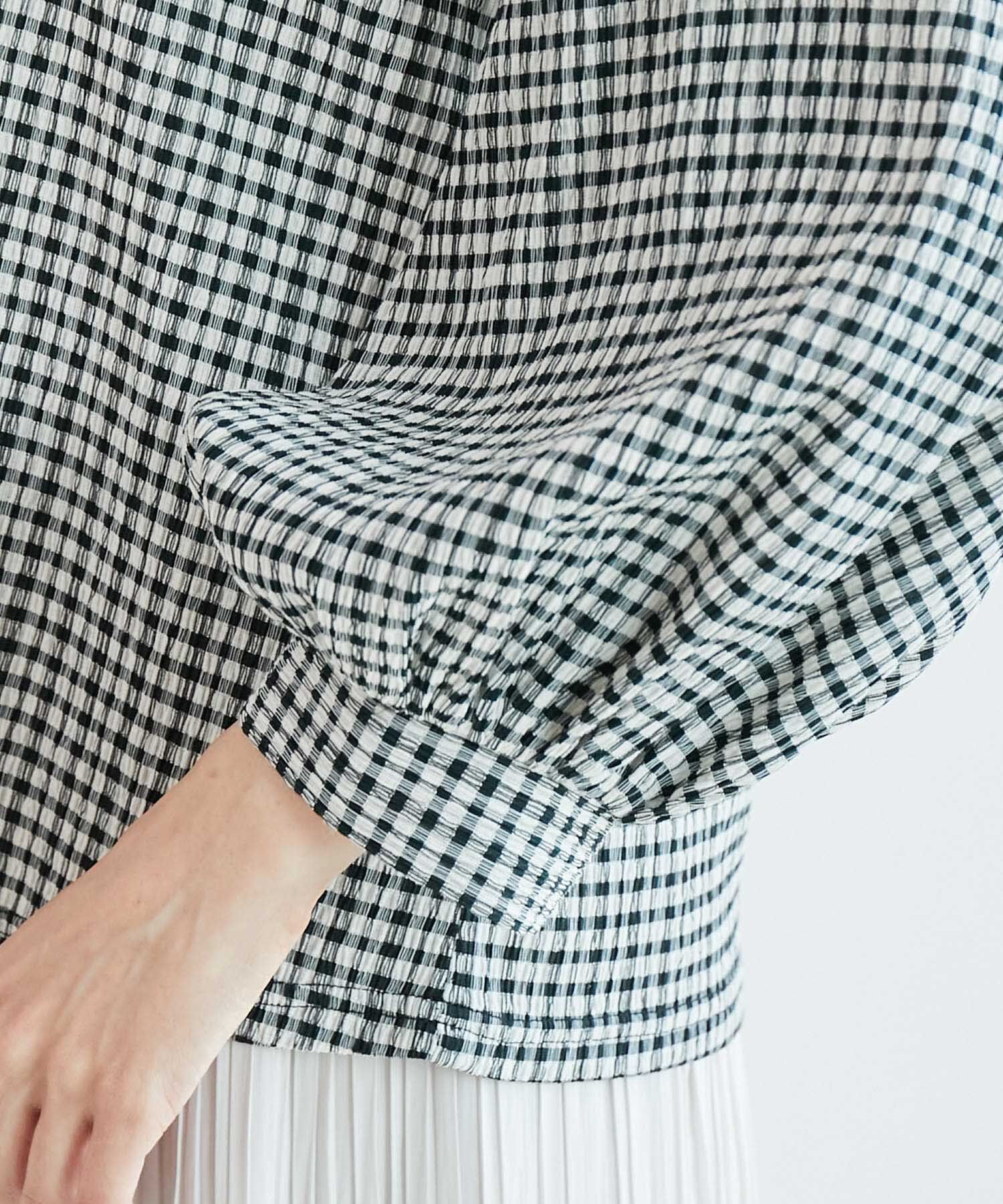 Rope&rsquo;Picnic「ギンガムチェックプルオーバー」|シャツ・ブラウス|