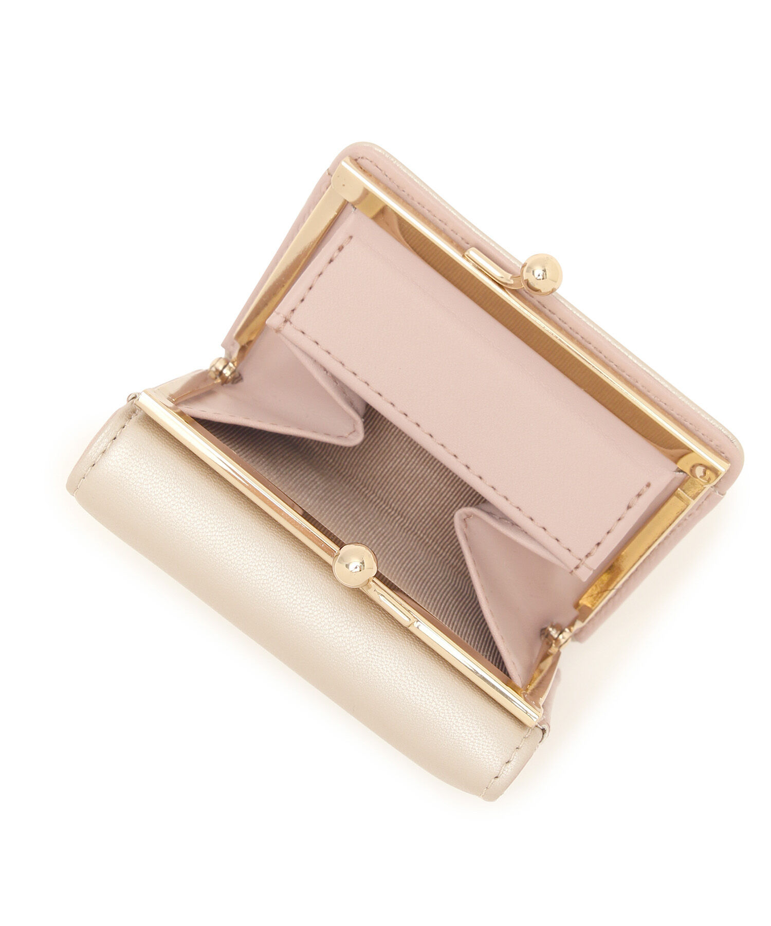 ROPE PICNIC PASSAGE「新色追加/がま口三つ折りウォレット」|財布|