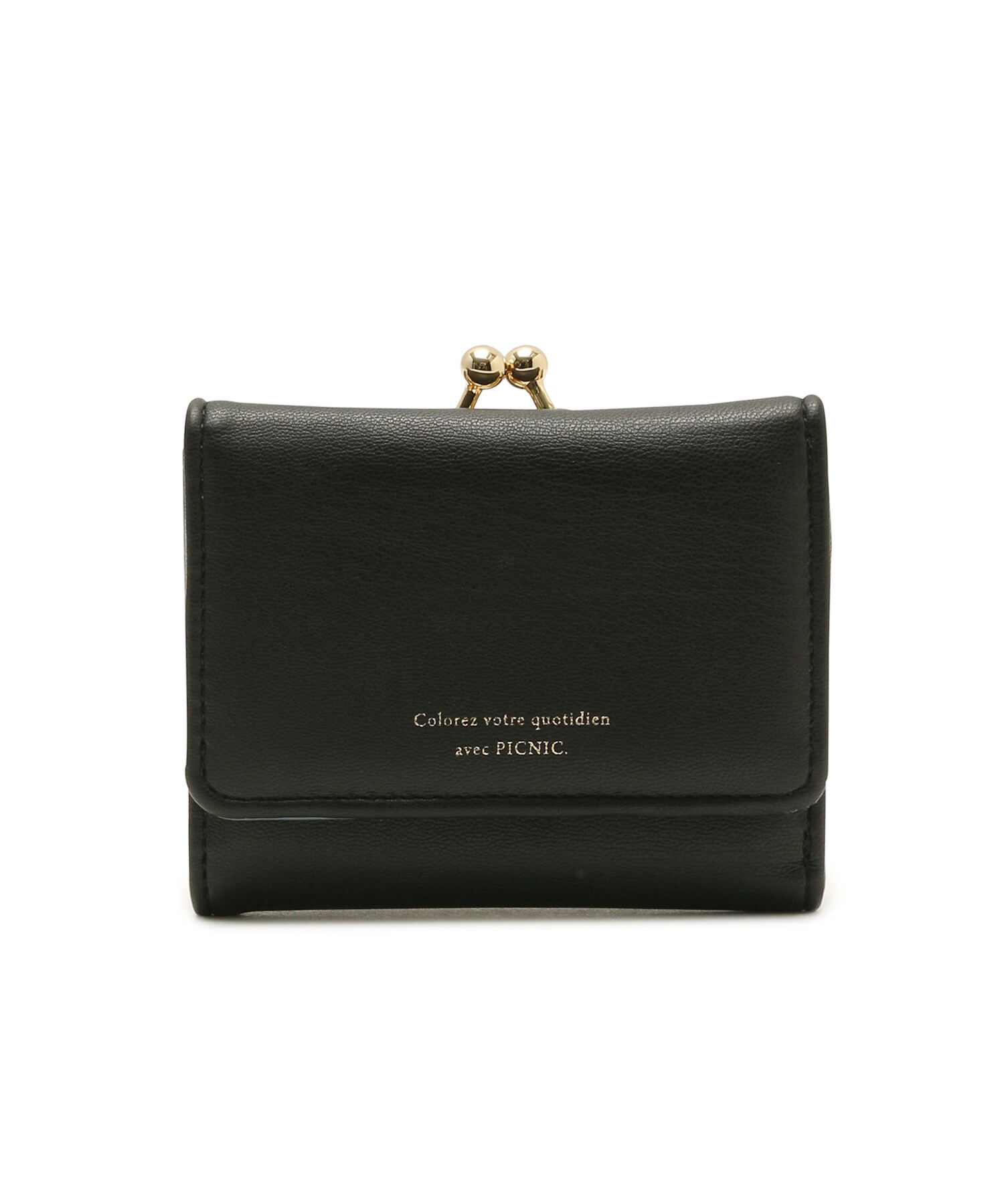 ROPE PICNIC PASSAGE「新色追加/がま口三つ折りウォレット」|財布|