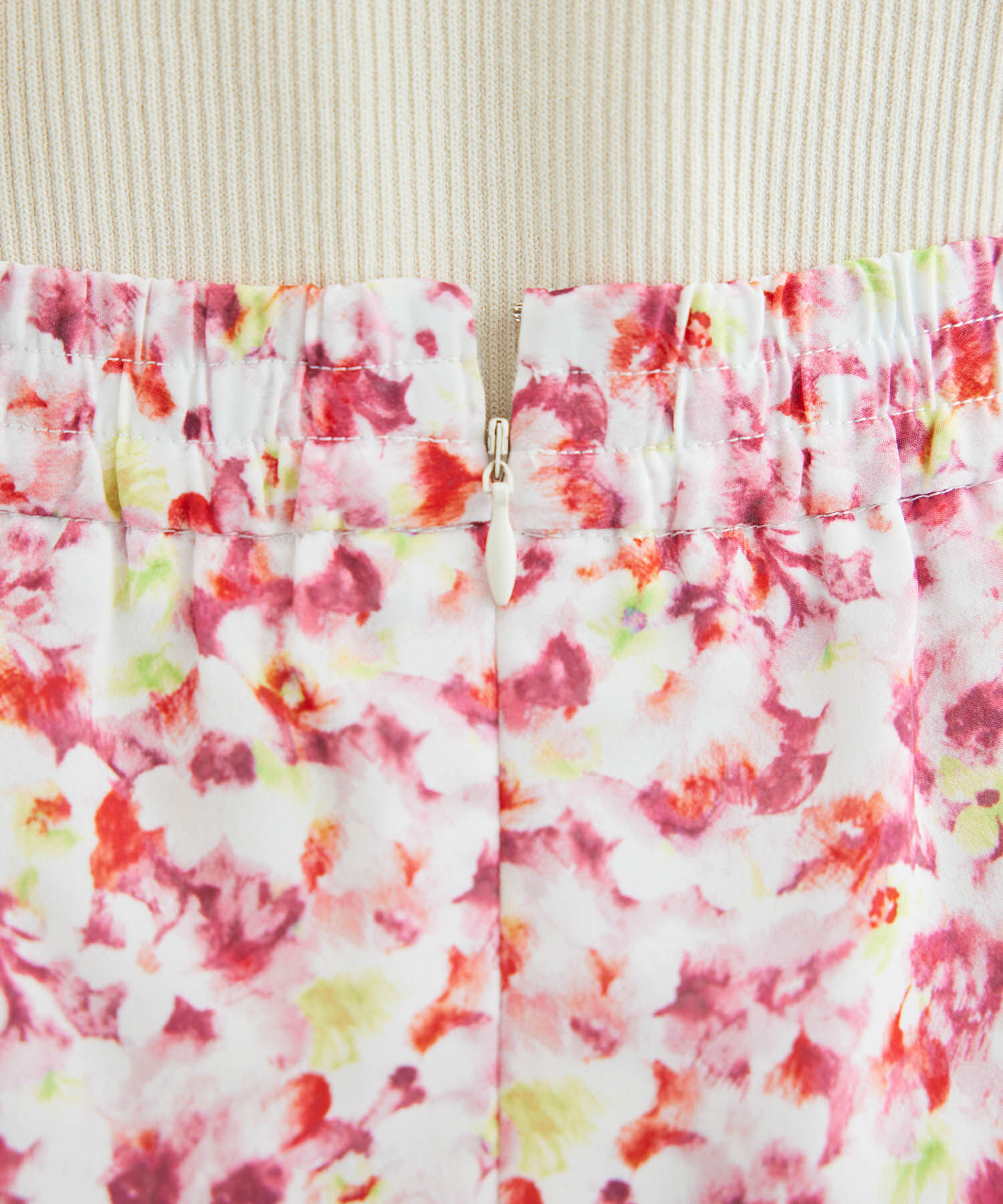 Rope&rsquo;Picnic「ぼかしフラワーギャザーマーメイドスカート」|スカート|