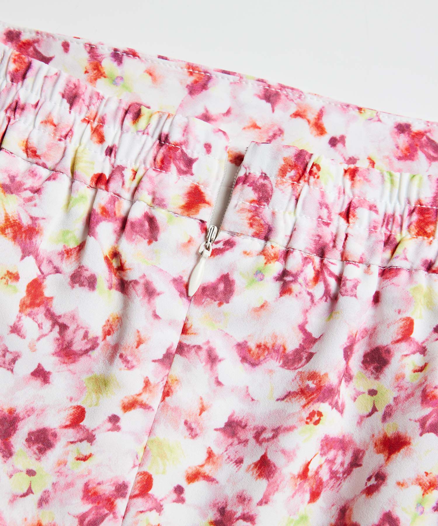 Rope&rsquo;Picnic「ぼかしフラワーギャザーマーメイドスカート」|スカート|