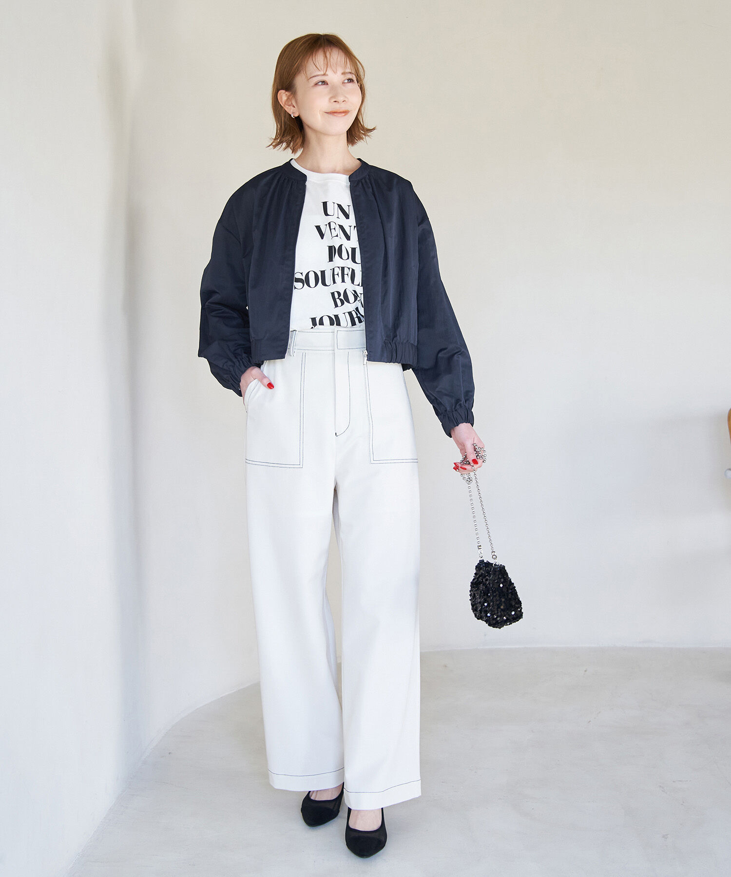 Rope&rsquo;Picnic「ヘビーライトブルゾン/撥水加工」|ブルゾン・スタジャン|