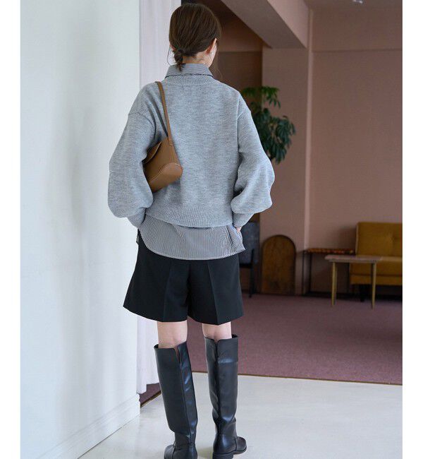 Rope&rsquo;Picnic「ハーフタックパンツ」|チノ|