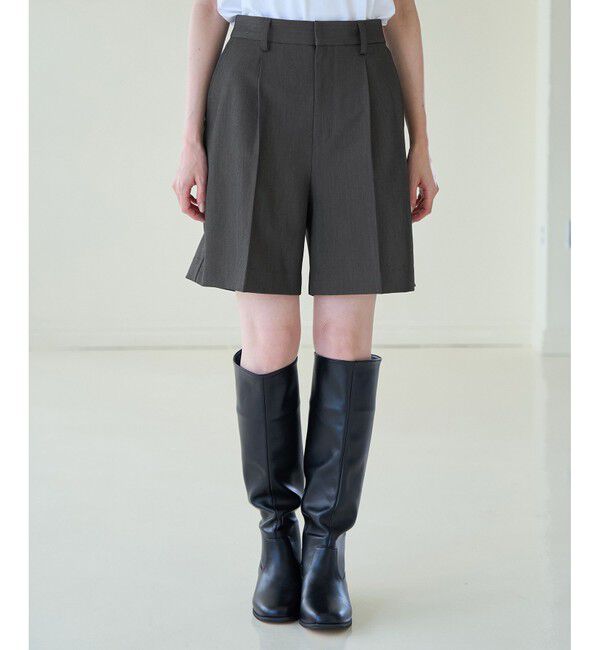 Rope&rsquo;Picnic「ハーフタックパンツ」|チノ|