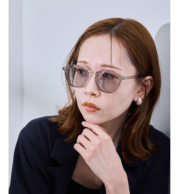 ROPE PICNIC PASSAGE「ケース付きメタルブリッジカラーグラスアイウェア」|メガネ|