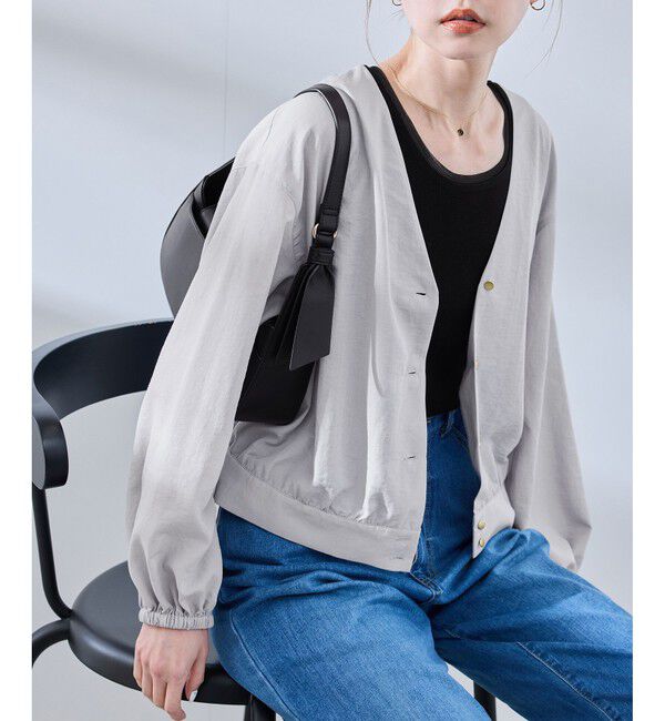 Rope&rsquo;Picnic「ブラウスカーディガン」|カーディガン|