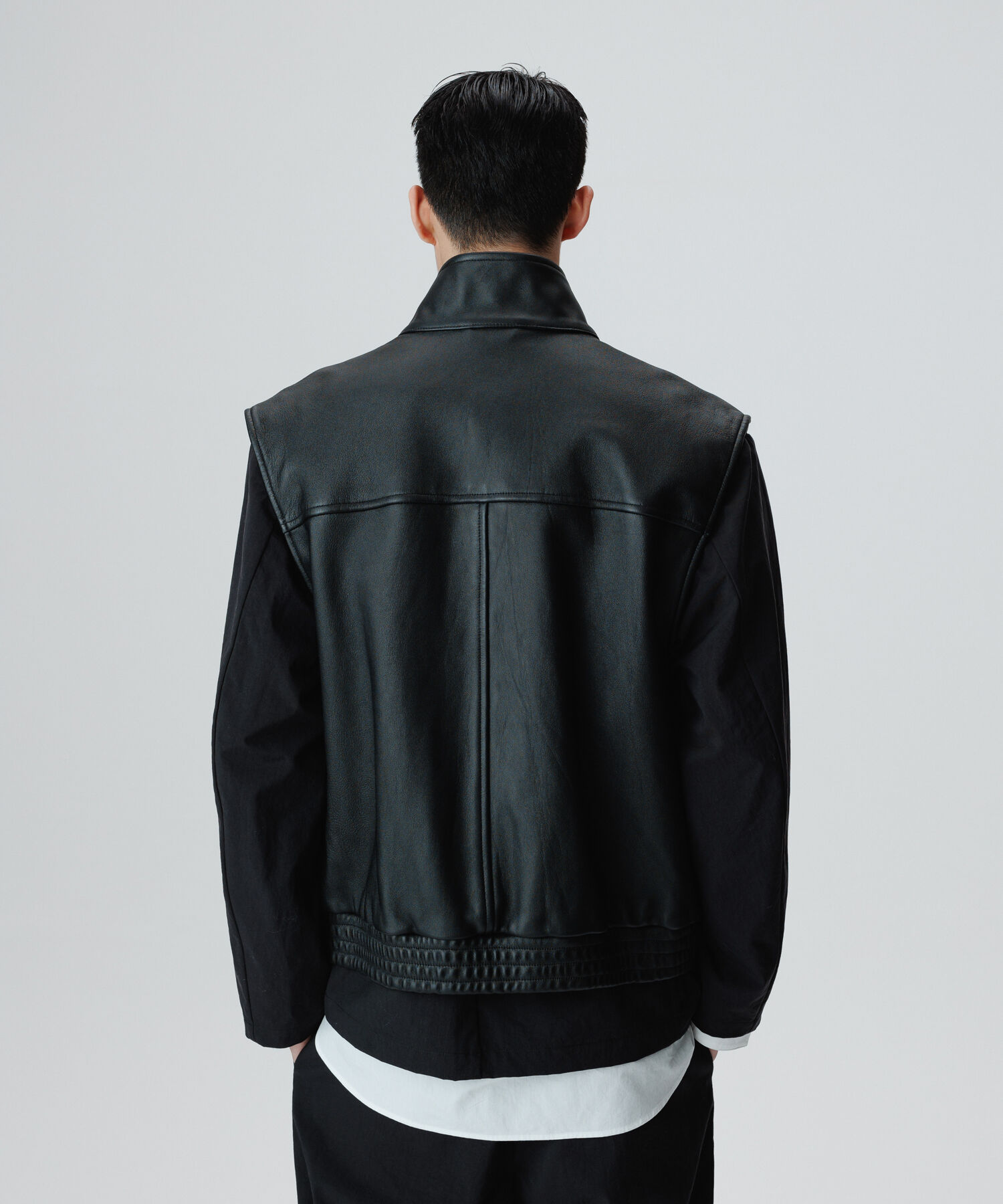 ADAM ET ROPE'「ラムレザー ベスト/サスティナブル」|その他|