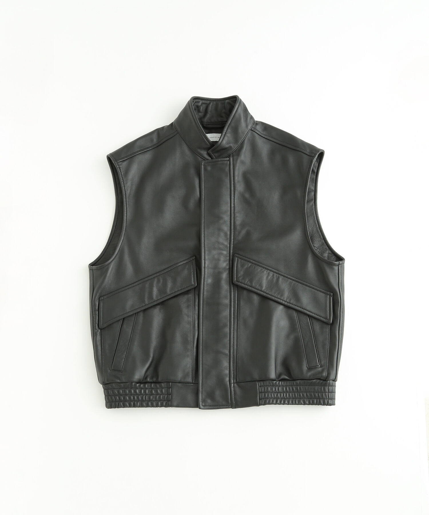 ADAM ET ROPE'「ラムレザー ベスト/サスティナブル」|その他|