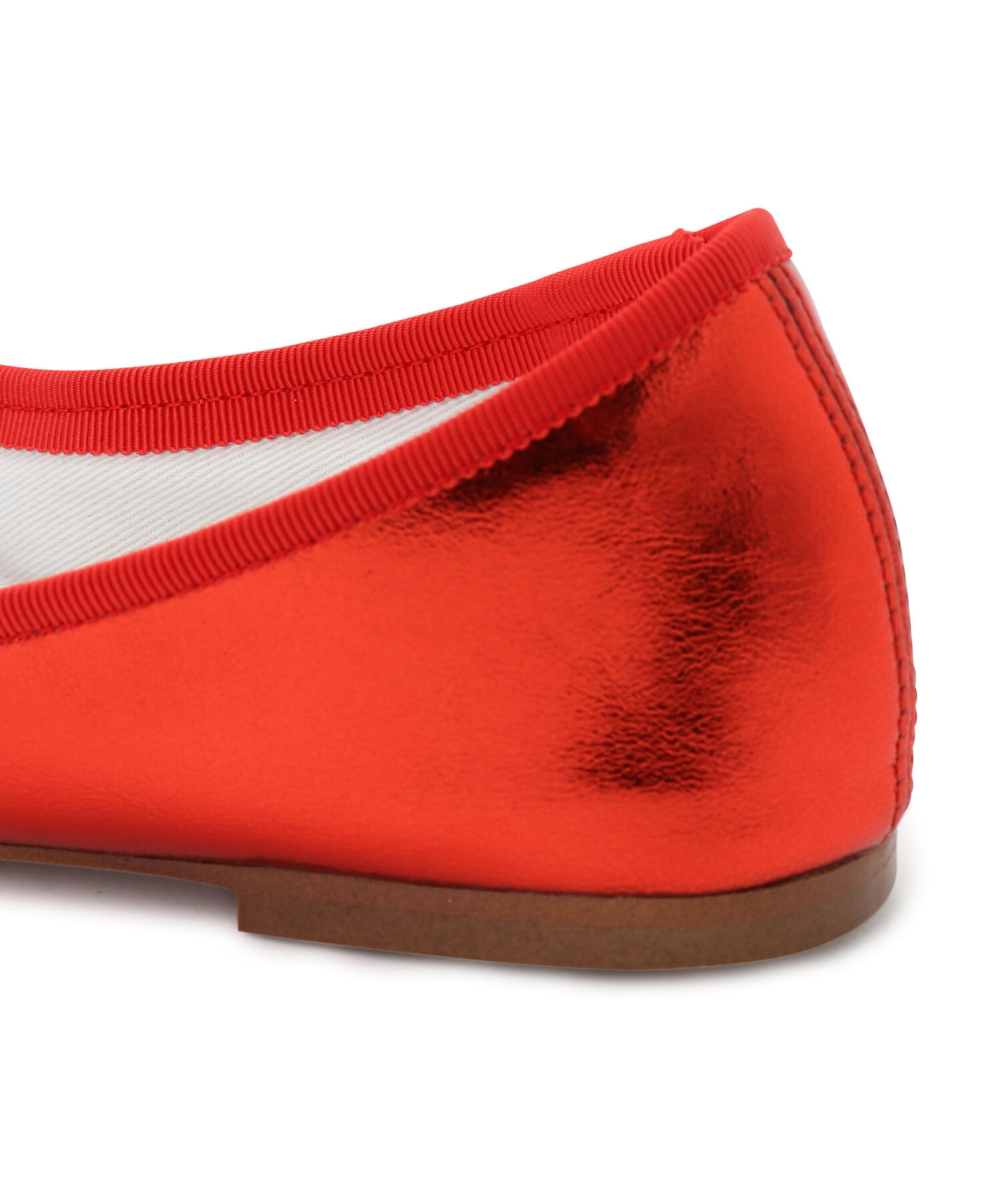 ADAM ET ROPE'「【サステナブル】メタリックバレエ」|バレエシューズ|