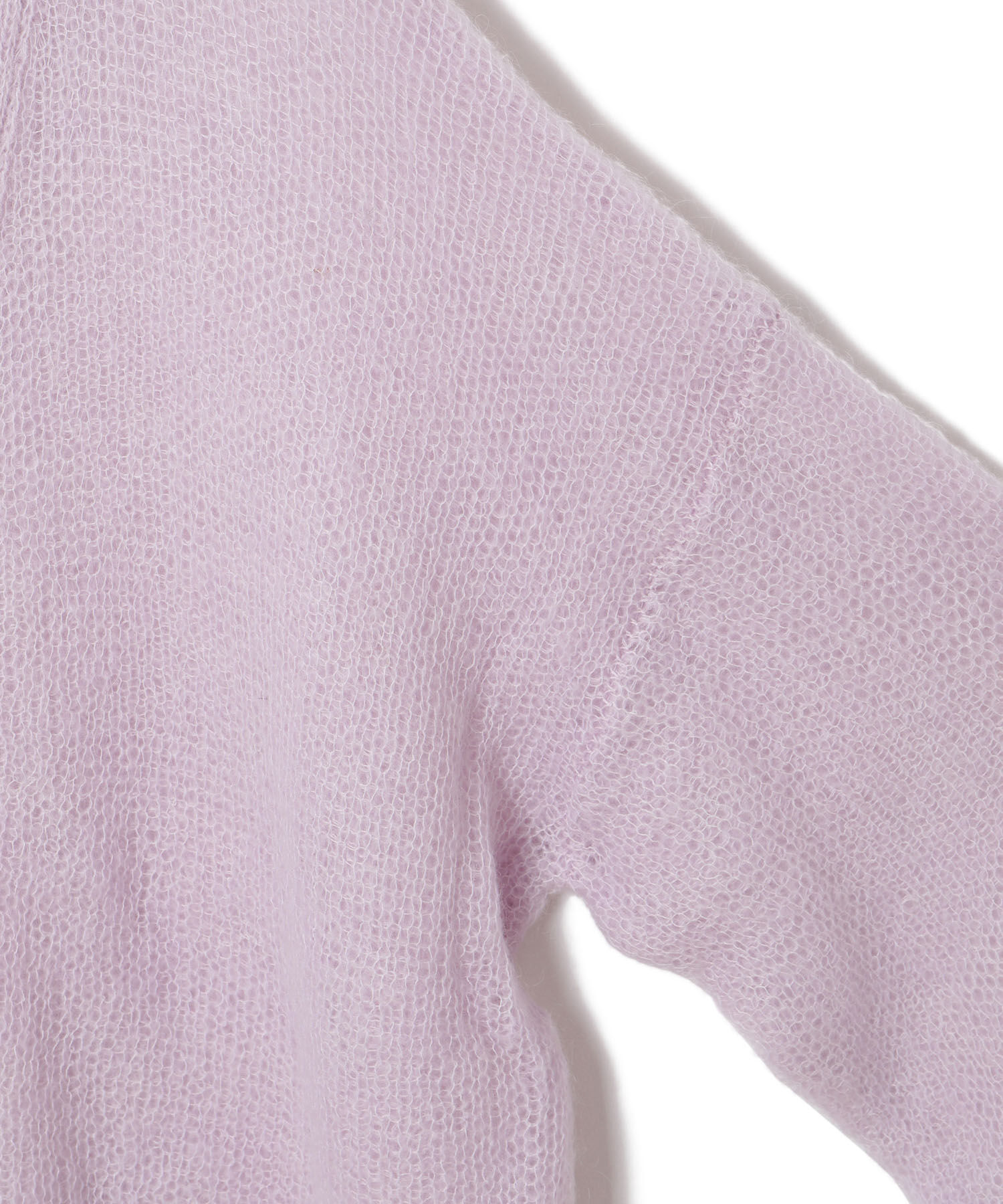 ADAM ET ROPE'「【WEB限定】ダブルモヘヤニットカーディガン」|カーディガン|