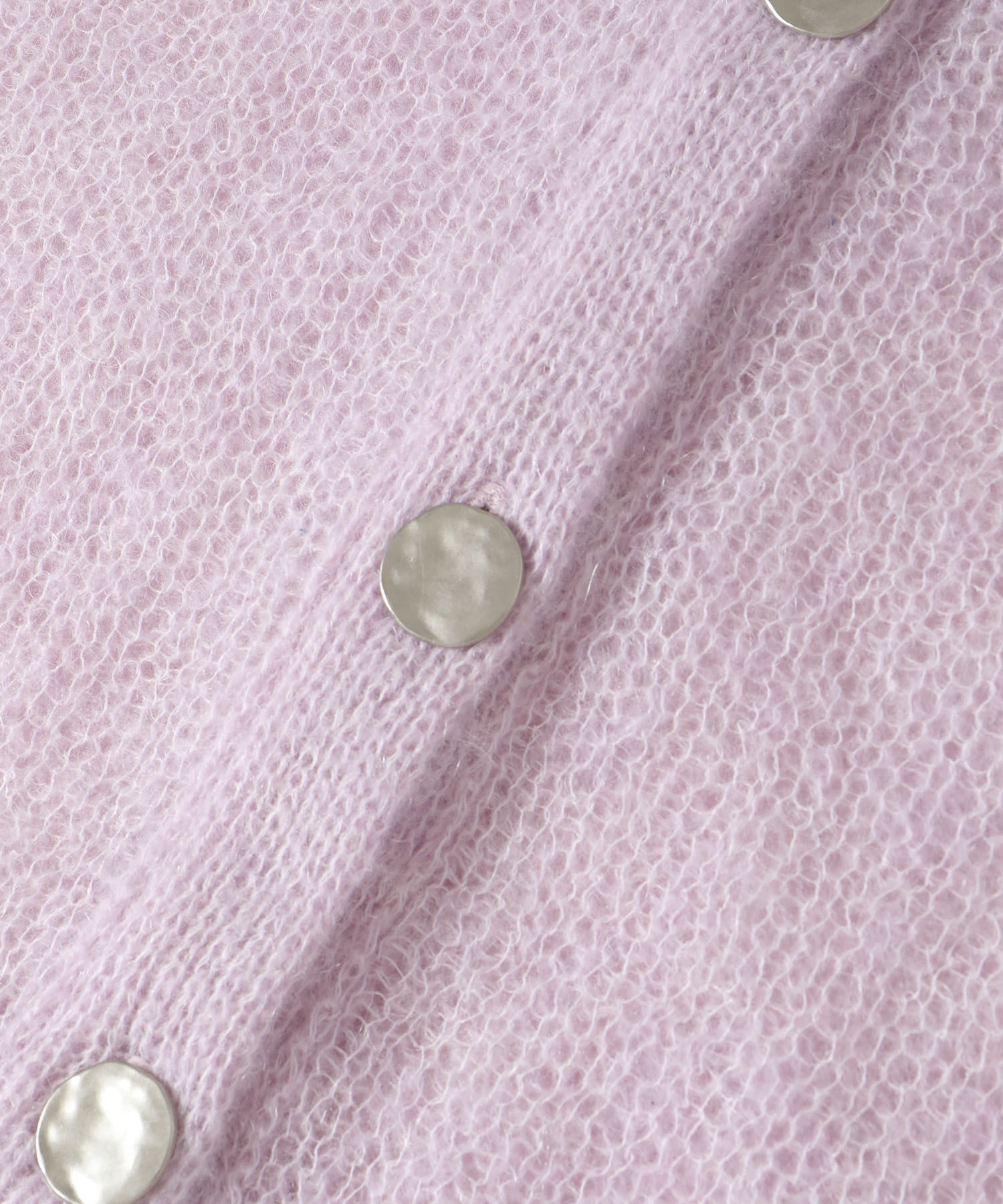 ADAM ET ROPE'「【WEB限定】ダブルモヘヤニットカーディガン」|カーディガン|