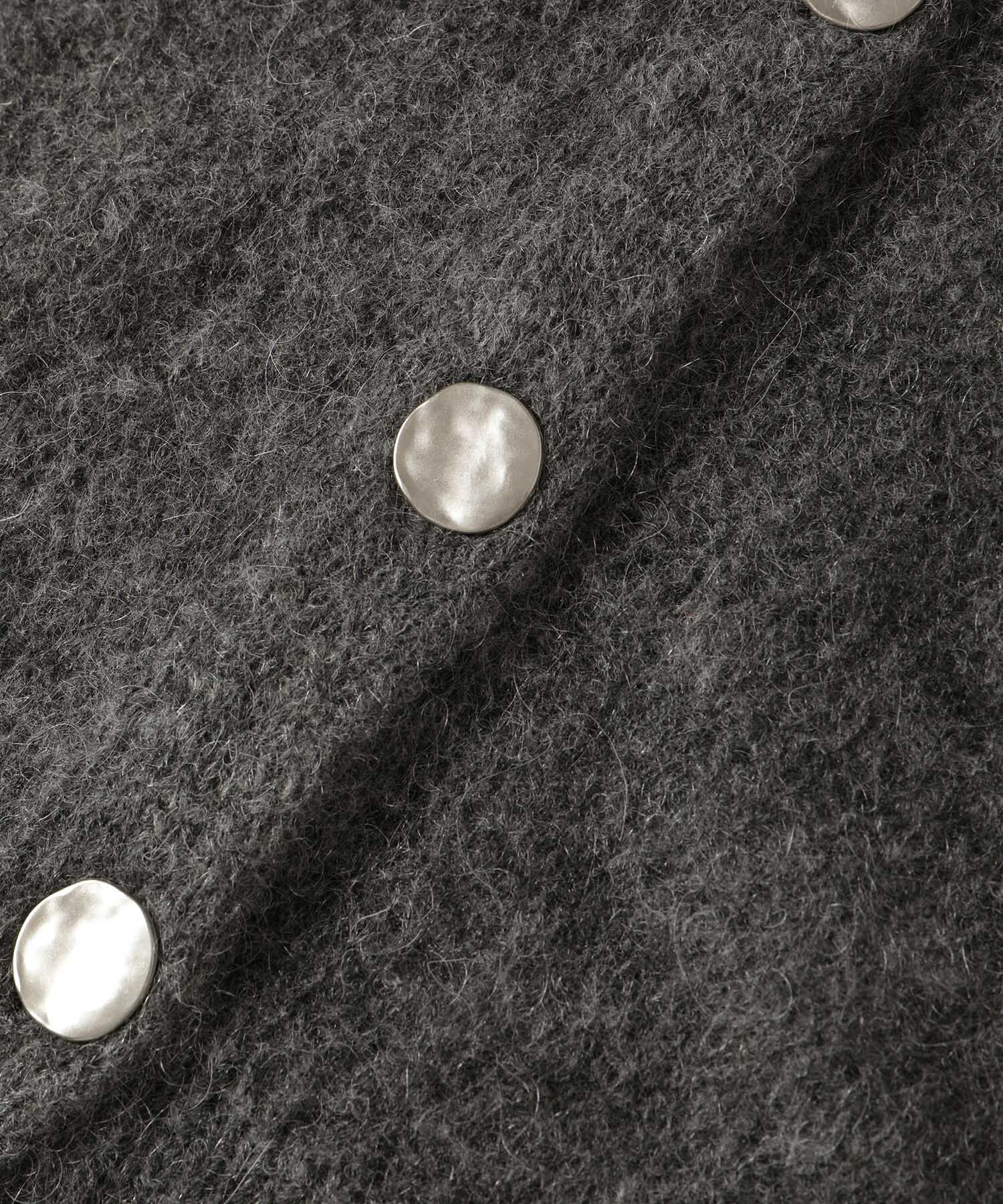 ADAM ET ROPE'「【WEB限定】ダブルモヘヤニットカーディガン」|カーディガン|