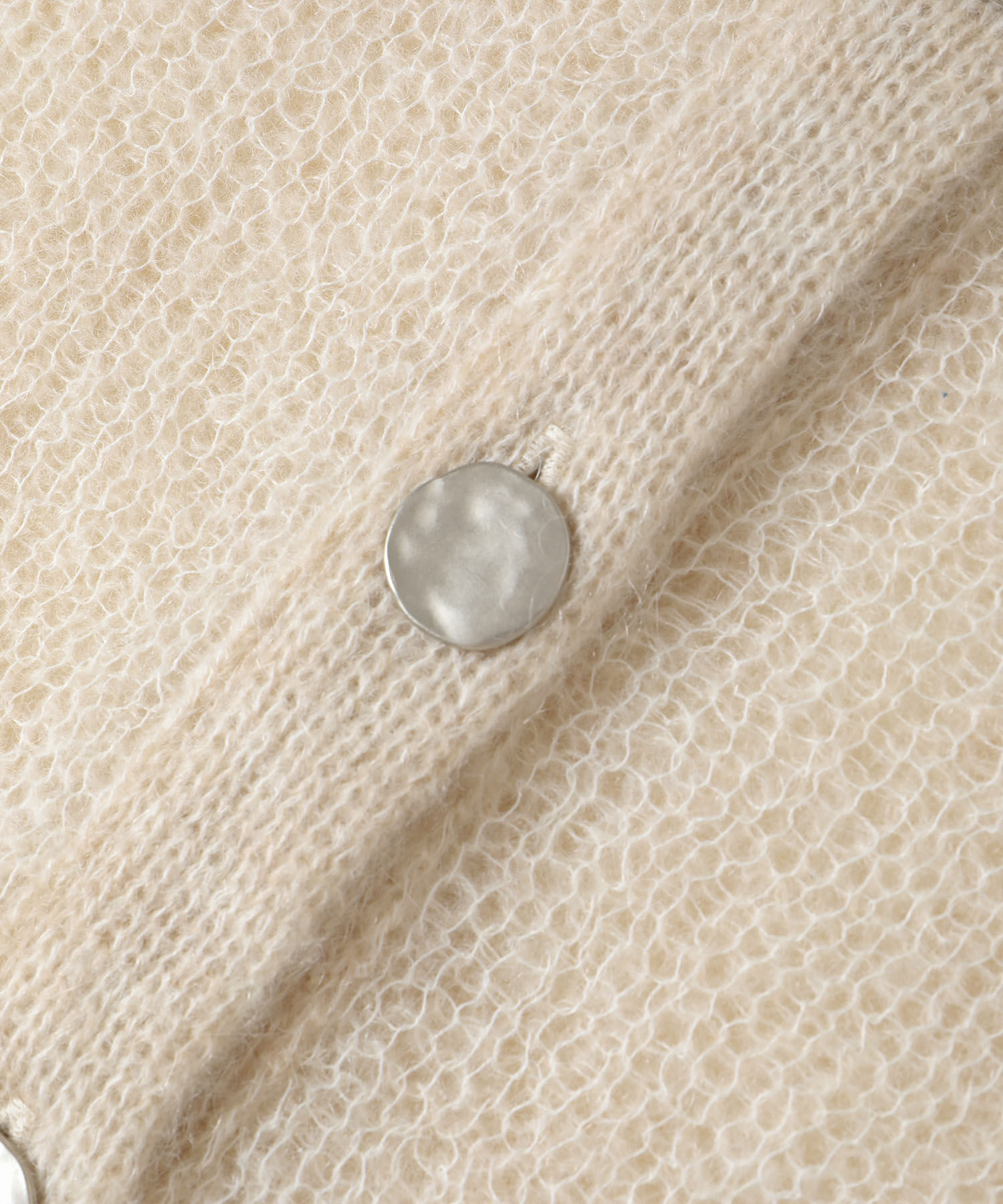 ADAM ET ROPE'「【WEB限定】ダブルモヘヤニットカーディガン」|カーディガン|