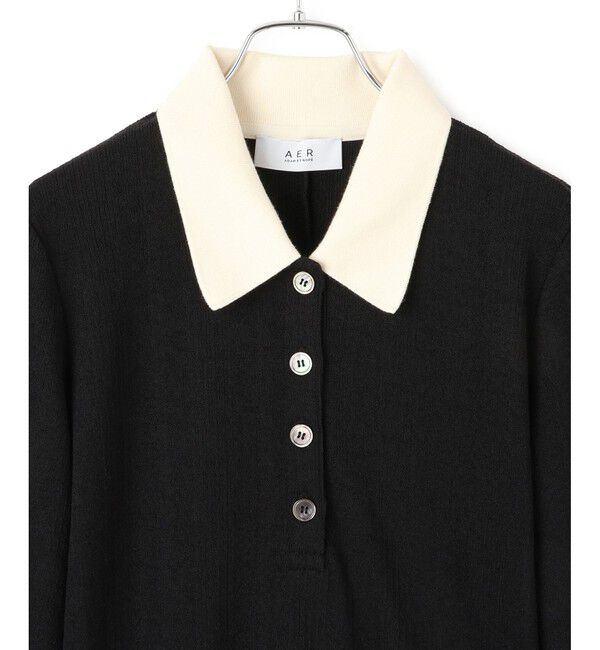 ADAM ET ROPE'「【WEB限定】ロングスリーブポロシャツ」|ポロシャツ|