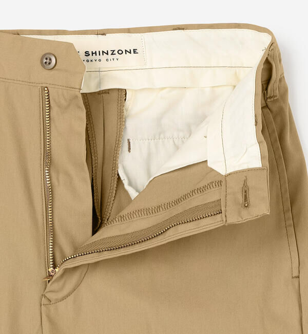  「THE SHINZONE | WASHED HIGH WAIST CHINO WOMEN」|チノ|