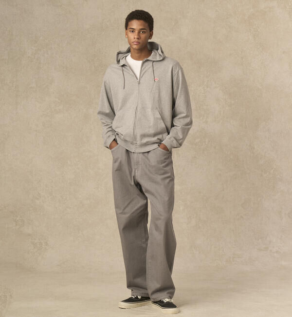 DANTON「DANTON | コットン ジップパーカー MEN」|パーカー|