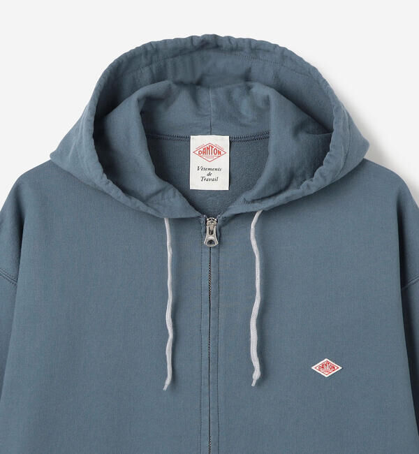 DANTON「DANTON | コットン ジップパーカー MEN」|パーカー|