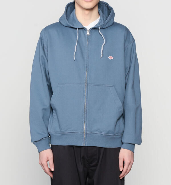 DANTON「DANTON | コットン ジップパーカー MEN」|パーカー|