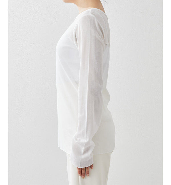  「2wayシアーメッシュプルオーバー」|Tシャツ・カットソー|