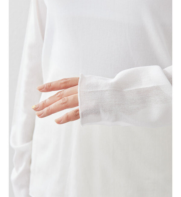  「2wayシアーメッシュプルオーバー」|Tシャツ・カットソー|