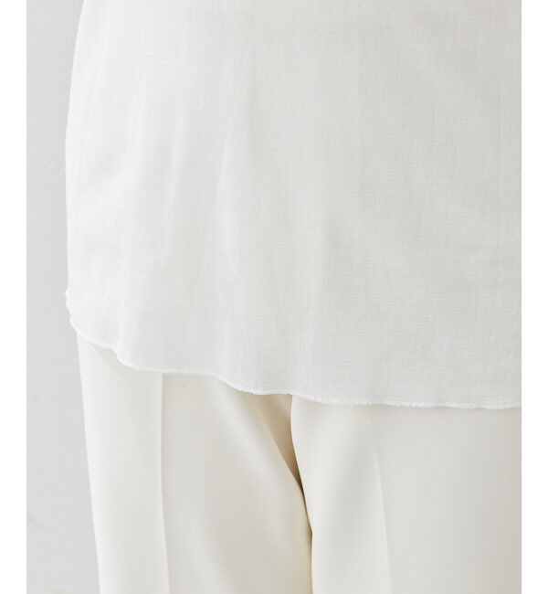  「2wayシアーメッシュプルオーバー」|Tシャツ・カットソー|