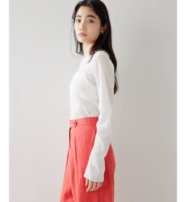  「2wayシアーメッシュプルオーバー」|Tシャツ・カットソー|